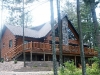 Lake Petenwell Log Home living